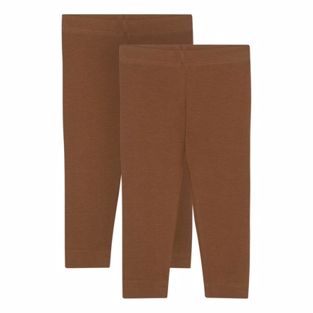 Billede af BIRKHOLM 2-Pak Leggings Varm Brun